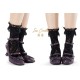 Iris Corolla Frame Square Heel Shoes(Reservation/8 Colours/Full Payment Without Shipping)